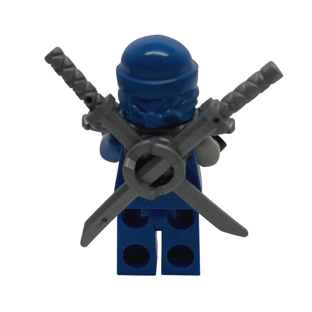 LEGO Ninjago Jay ZX Minifigure Blue Ninja with Armor and Dual Katanas 2012